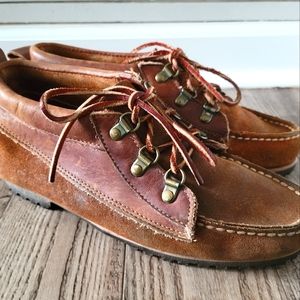 Vintage Ralph Lauren Polo Country All Leather Ankle Boots Moccasins Women's 10.5